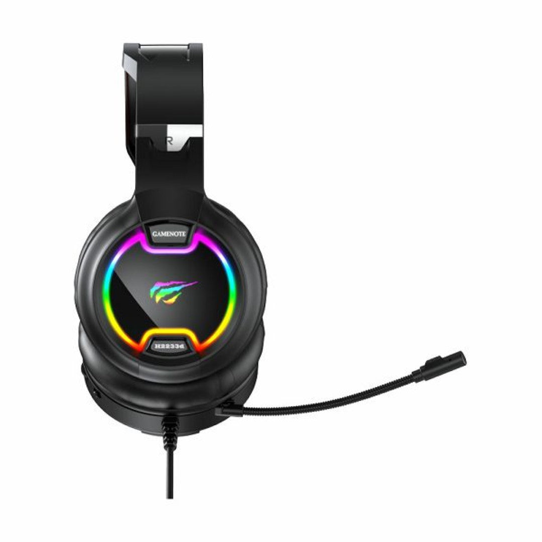 HAVIT Gamenote RGB LED slušalke z mikrofonom HV-H2233D