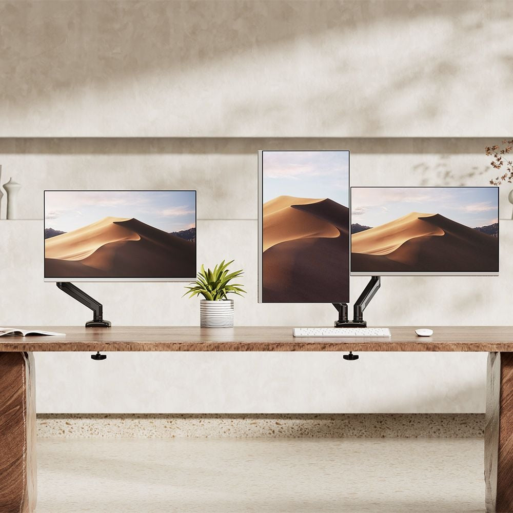 VonHaus dvojni namizni nosilec do diagonale 32'' plinska vzmet 3000915