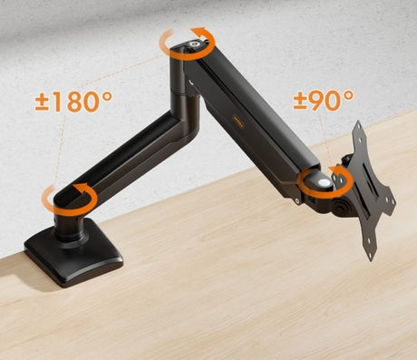 VonHaus enojni namizni nosilec do diagonale 32'' plinska vzmet 3000914