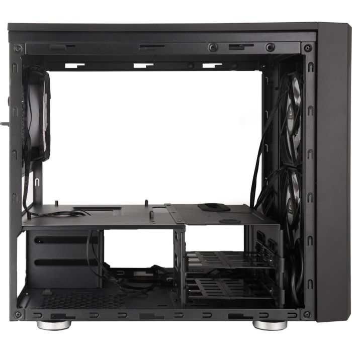 Chieftronic M2 USB3.1 Gen1 mATX RGB ohišje, črno