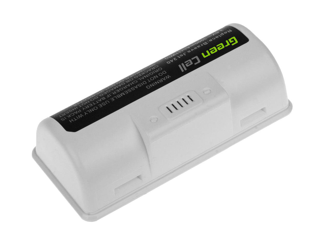 Green Cell Baterija (3Ah 3.6V) BC674 4446040 UFE-ALT240ROB za iRobot Braava Jet 240