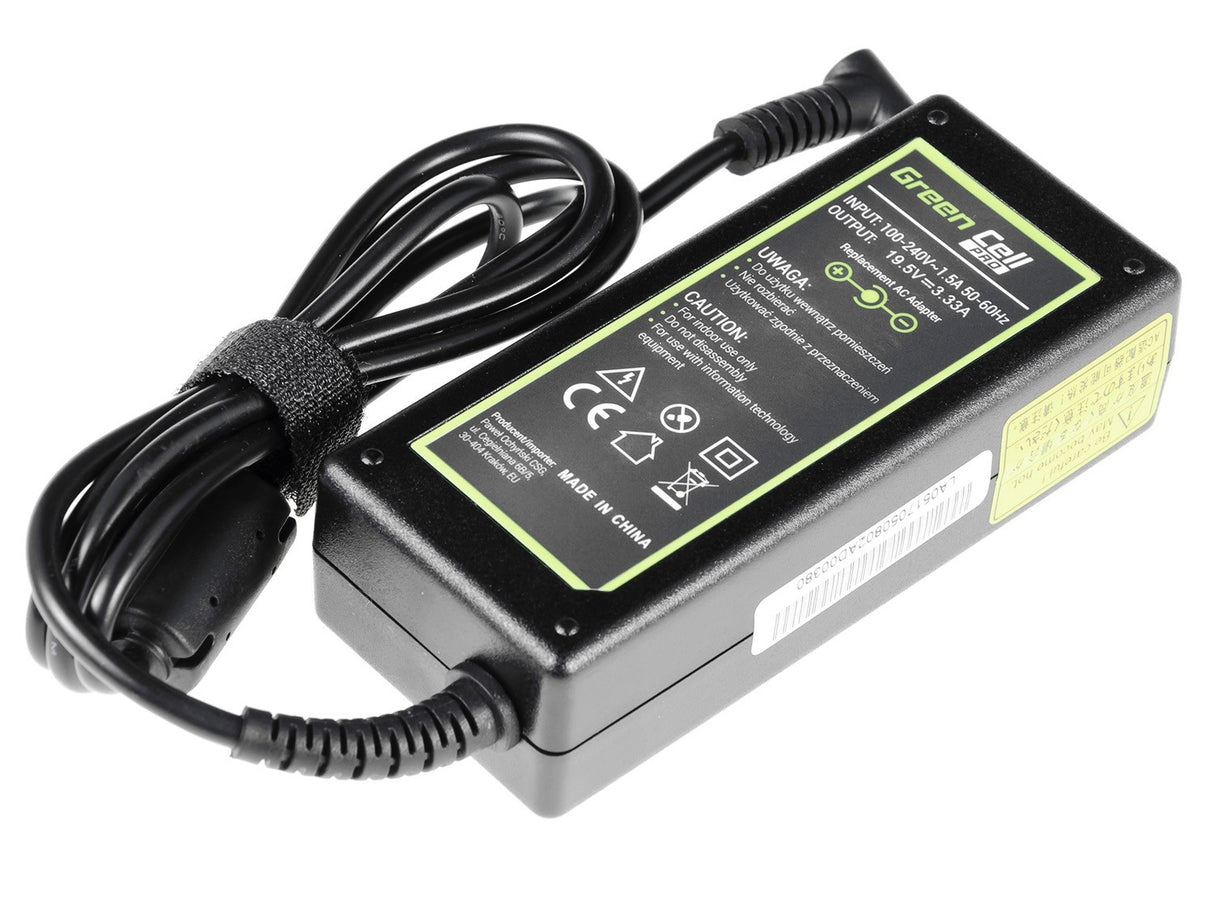 Green Cell PRO polnilec / AC Adapter 19.5V 3.33A 65W za HP 250 G2 G3 G4 G5 15-R 15-R100NW 15-R101NW 15-R104NW 15-R233NW