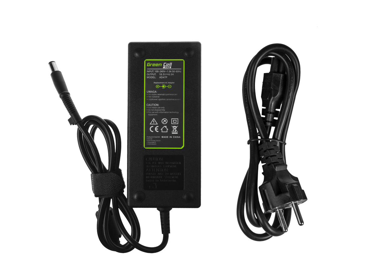 Green Cell PRO polnilec / AC Adapter 18.5V 6.5A 120W za HP Compaq 6710b 6730b 6910p nc6400 nx7400 EliteBook 2530p 6930p 8530p
