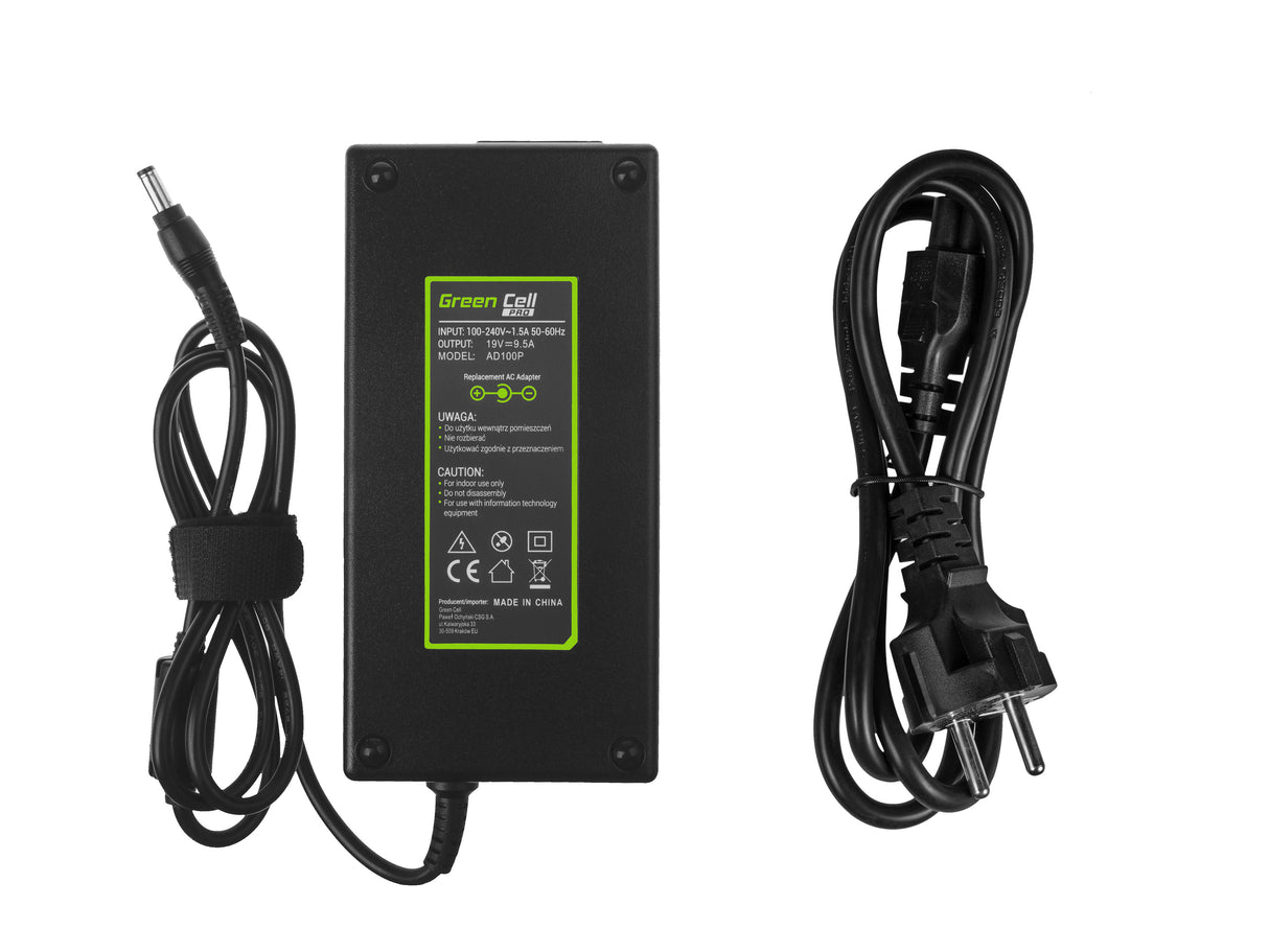 Green Cell PRO polnilec / AC Adapter 19V 9.5A 180W za MSI GT60 GT70 GT680 GT683 Asus ROG G75 G75V G75VW G750JM G750JS