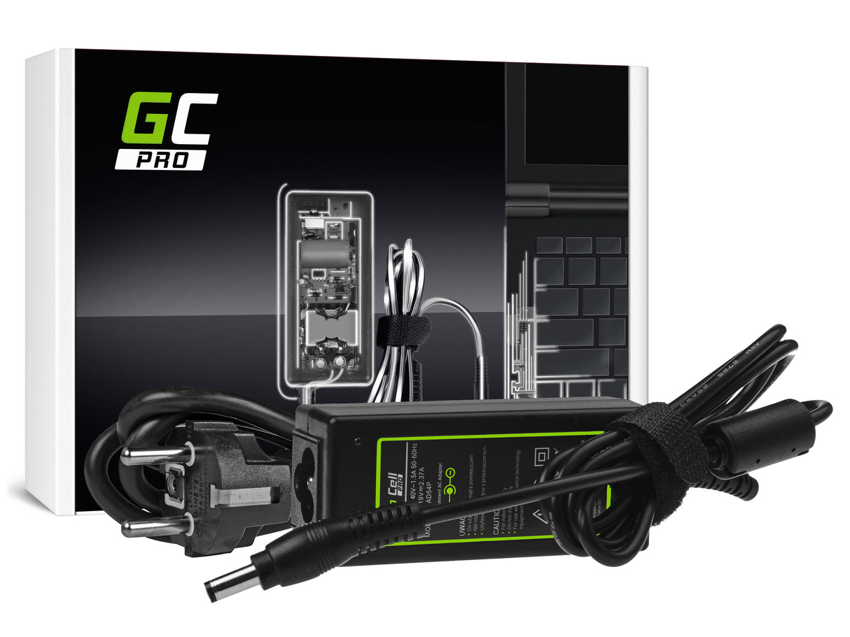 Green Cell PRO polnilec / AC Adapter 19V 2.37A 45W za Toshiba Satellite C50D C75D C670D C870D U940 U945 Portege Z830 Z930