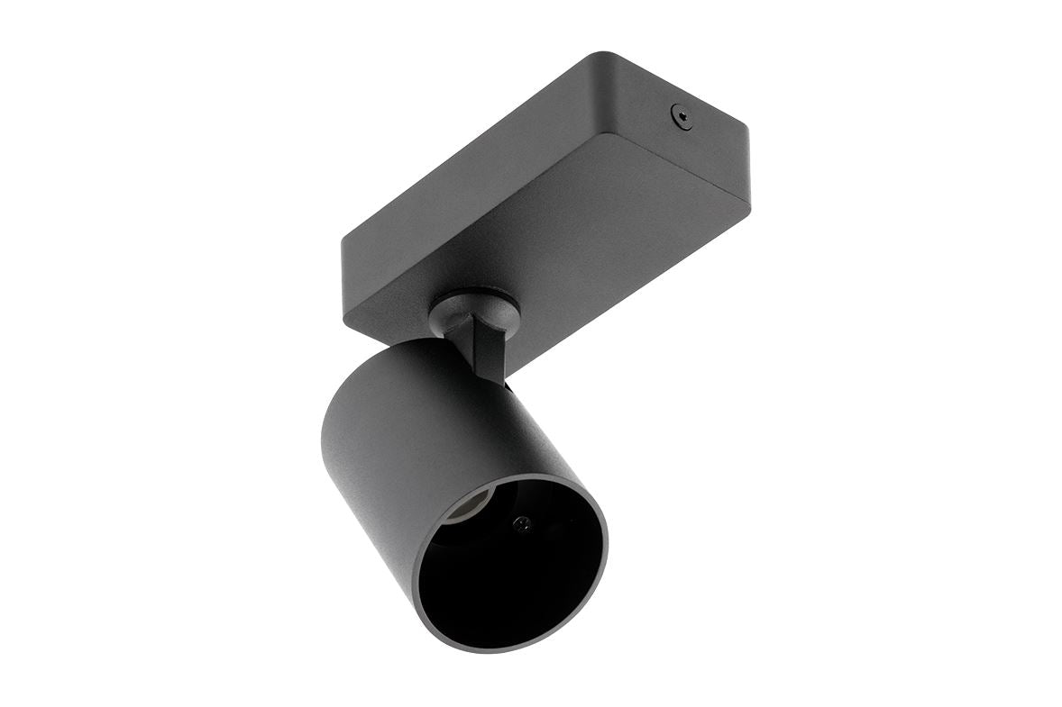 GTV reflektorska svetilka SANTO 1x GU10 220V, črna