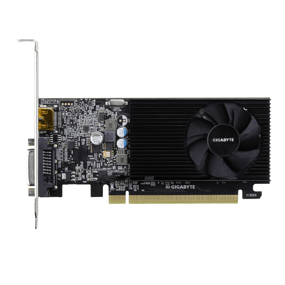 Grafična kartica GIGABYTE GeForce GT 1030, 2GB GDDR4, PCI-E 2.0