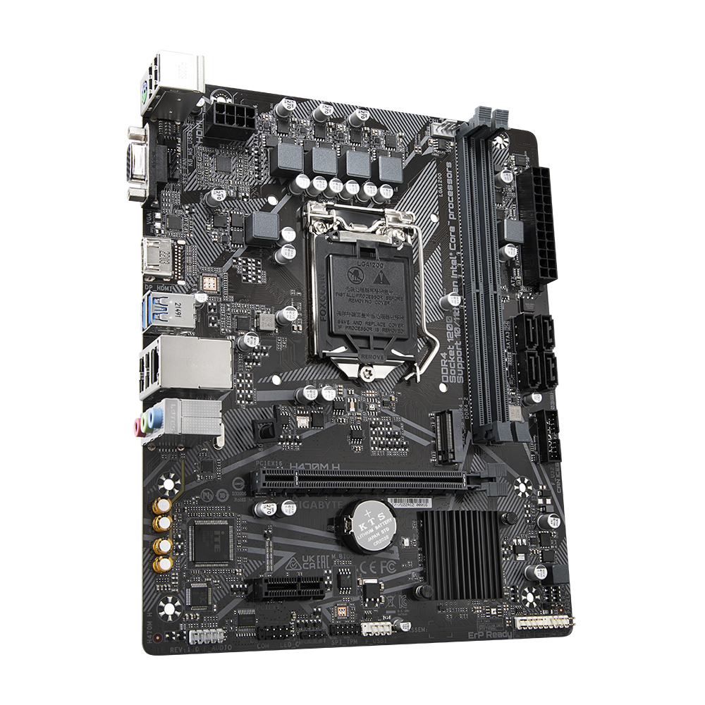GIGABYTE H470M H, DDR4, SATA3, USB3.2Gen1, HDMI, LGA1200 mATX