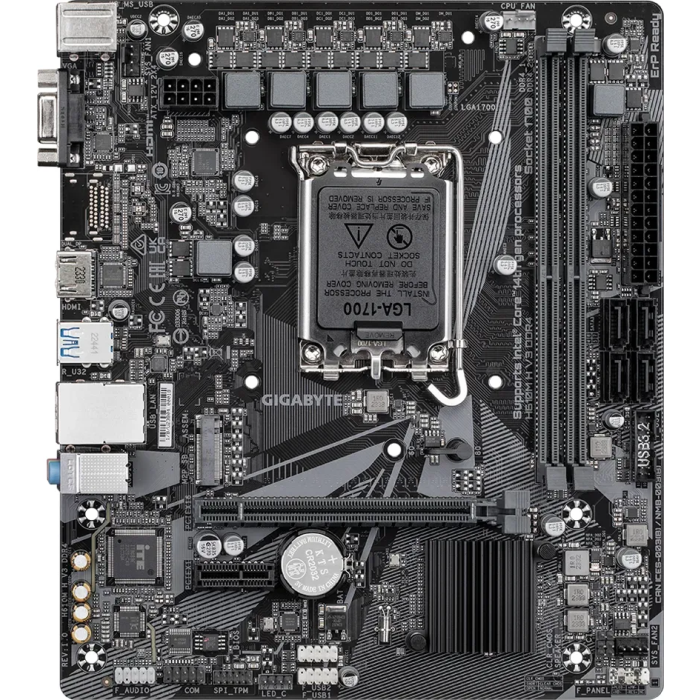 GIGABYTE H610M H V3 DDR4, DDR4, SATA3, HDMI, USB3.2Gen1, LGA1700 mATX