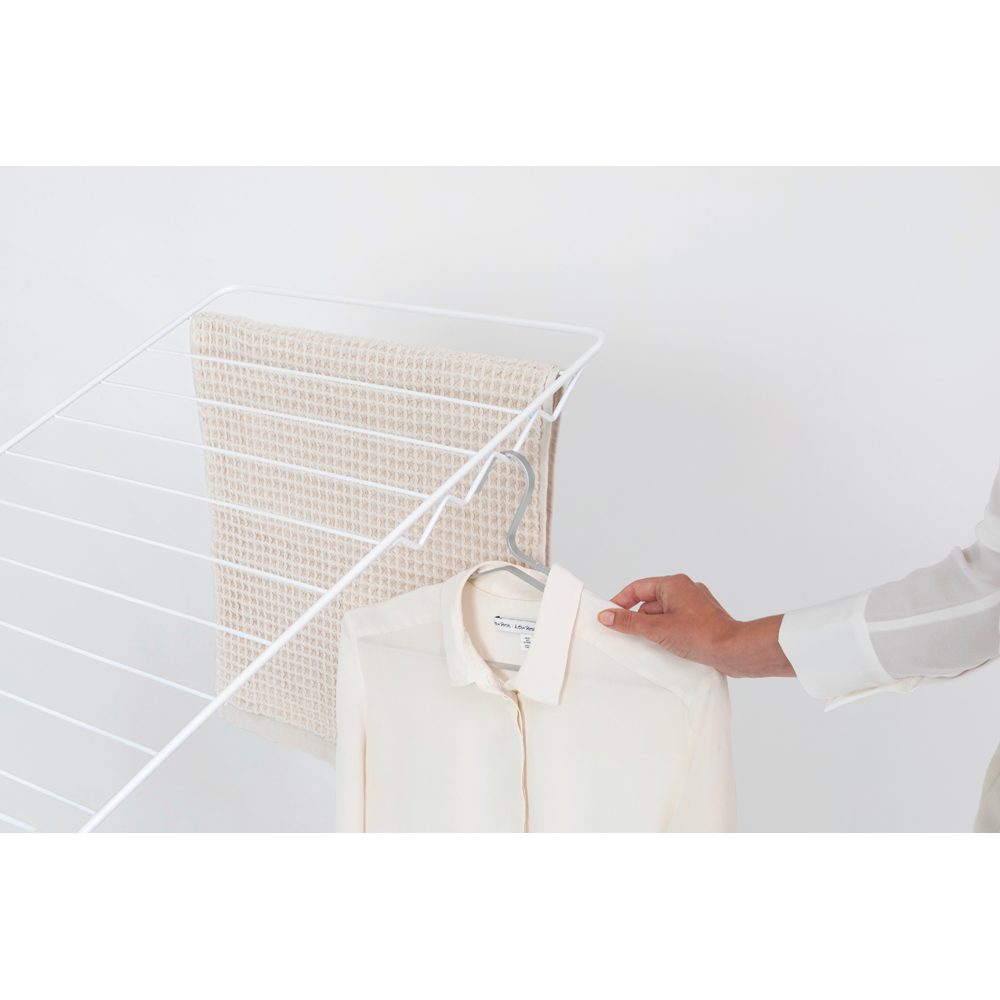 Brabantia stojalo za sušenje perila HangOn, 25 m belo