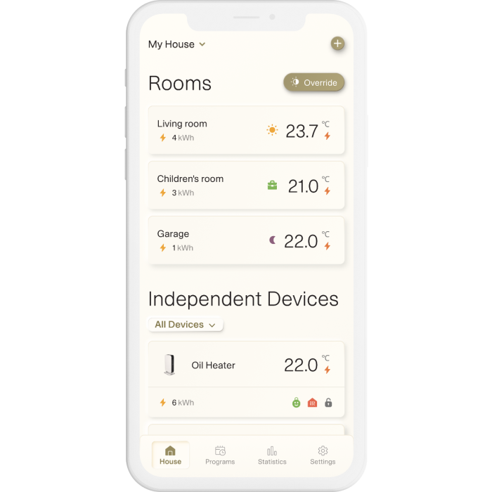 MILL panelni konvekcijski radiator Wi-Fi 700W jeklo PA700WIFI4