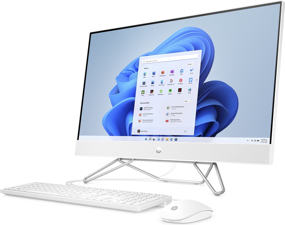 HP 27-cb0701ng All-in-One | 27" | Ryzen 5 5000 series | SSD + HDD
