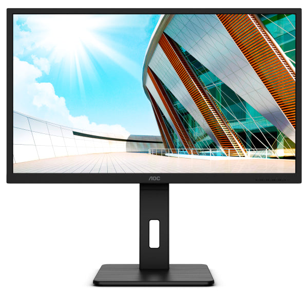 AOC Q32P2CA 31,5" IPS QHD monitor z USB-C "docking" postajo za prenosnik in 65W PowerDelivery