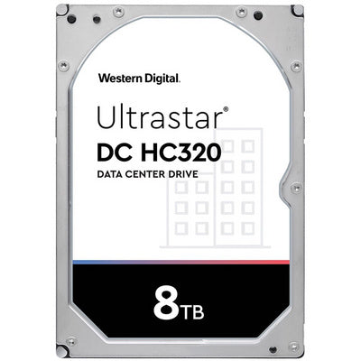 HGST/WD 8TB SATA 3 6GB/s 256MB 7200 ULTRASTAR DC HC320 7K8 512e
