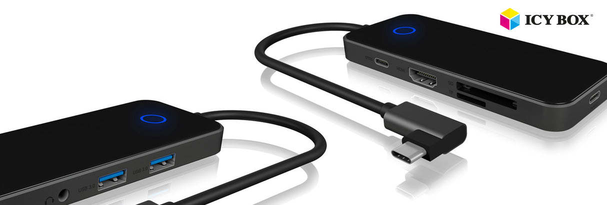 Icybox IB-DK4025-CPD USB-C priklopna postaja s "Power Delivery"