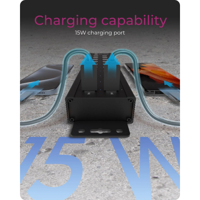 IcyBox IB-HUB1720-U3 20 v 1 portni USB hub