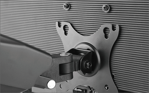 IcyBox dvojni namizni nosilec za monitorja do diagonale 27''