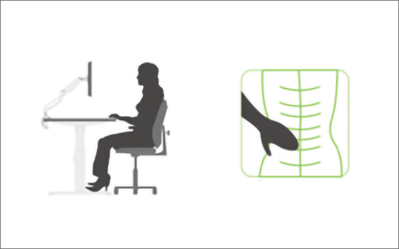 IcyBox trojni namizni nosilec za monitorja do diagonale 32''