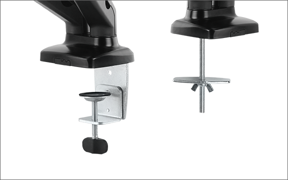 IcyBox dvojni namizni nosilec za monitorja do diagonale 27''