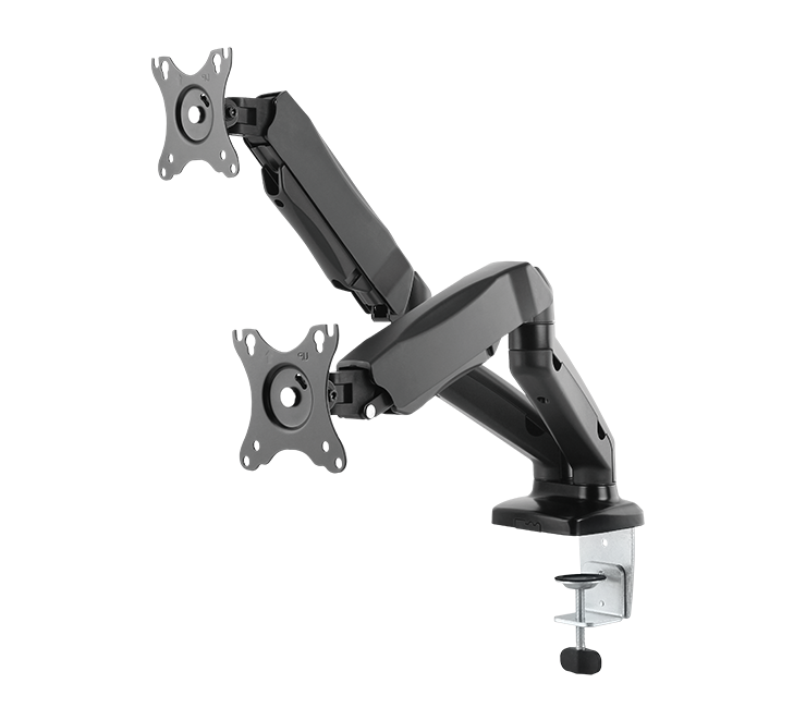 IcyBox dvojni namizni nosilec za monitorja do diagonale 27''