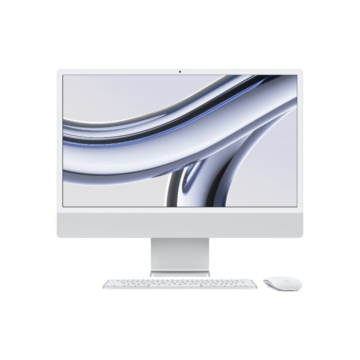 Računalnik Apple iMac 24 4.5K, M3 8C-8C, 16GB, 512GB - Silver