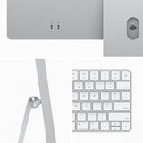 Računalnik Apple iMac 24 4.5K, M3 8C-8C, 16GB, 512GB - Silver