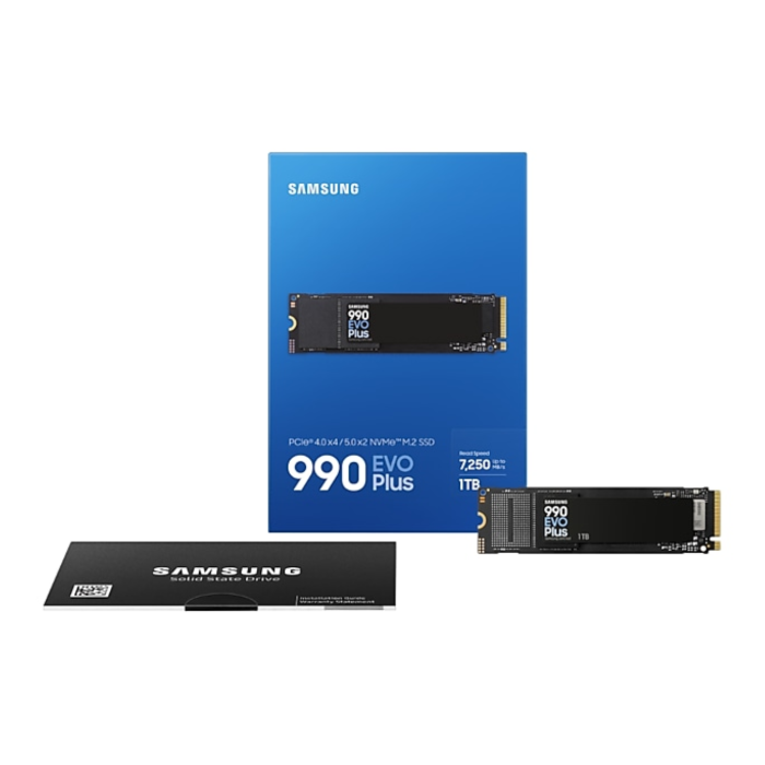 Samsung 1TB 990 EVO Plus M.2 80mm PCI-e 5.0 x2 NVMe, V-NAND