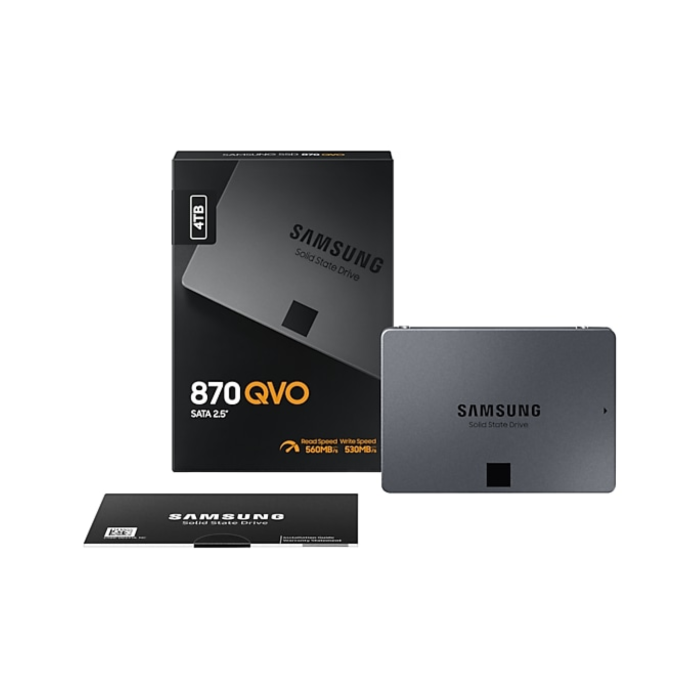 Samsung 4TB 870 QVO SSD SATA3 2.5 disk