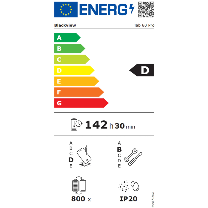 Blackview TAB60 Pro LTE 10,1 tablični računalnik 8GB+128GB, modra, priložen ovitek in zaščitno stekl