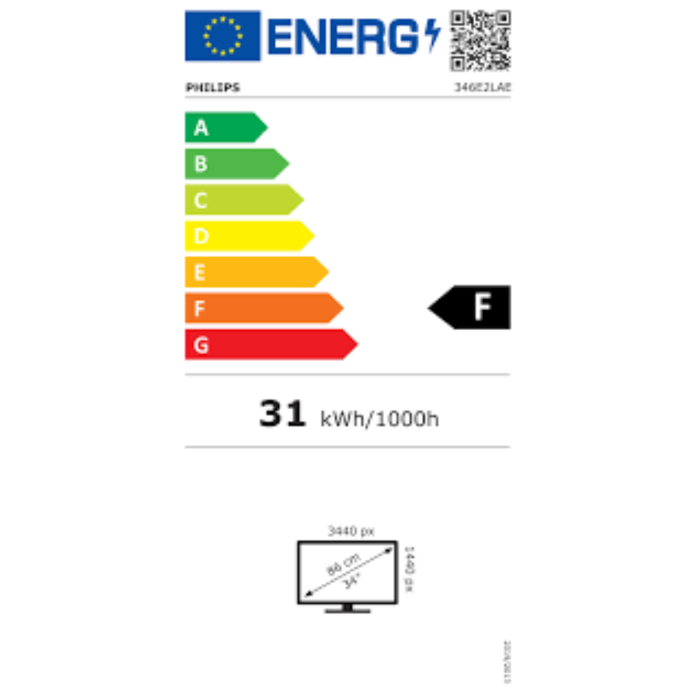 Philips 346E2LAE 34" VA WQHD 100Hz monitor