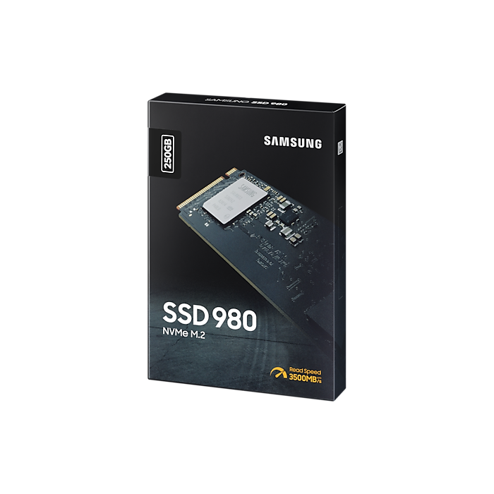 Samsung 250GB 980 SSD NVMe M.2 disk