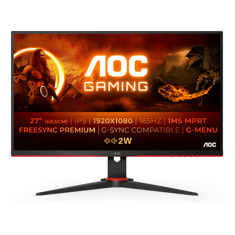 AOC 27G2SPAE 27" IPS 165Hz gaming monitor