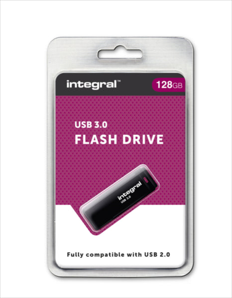 INTEGRAL BLACK 128GB USB3.0 spominski ključek
