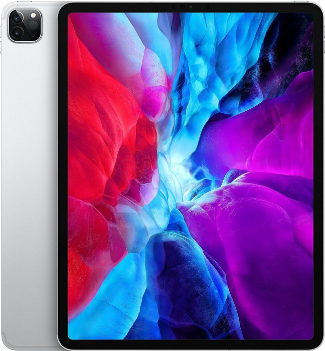 Obnovljen iPad Pro 4 12.9" (128GB Wifi) Razred A, Silver, Cellular