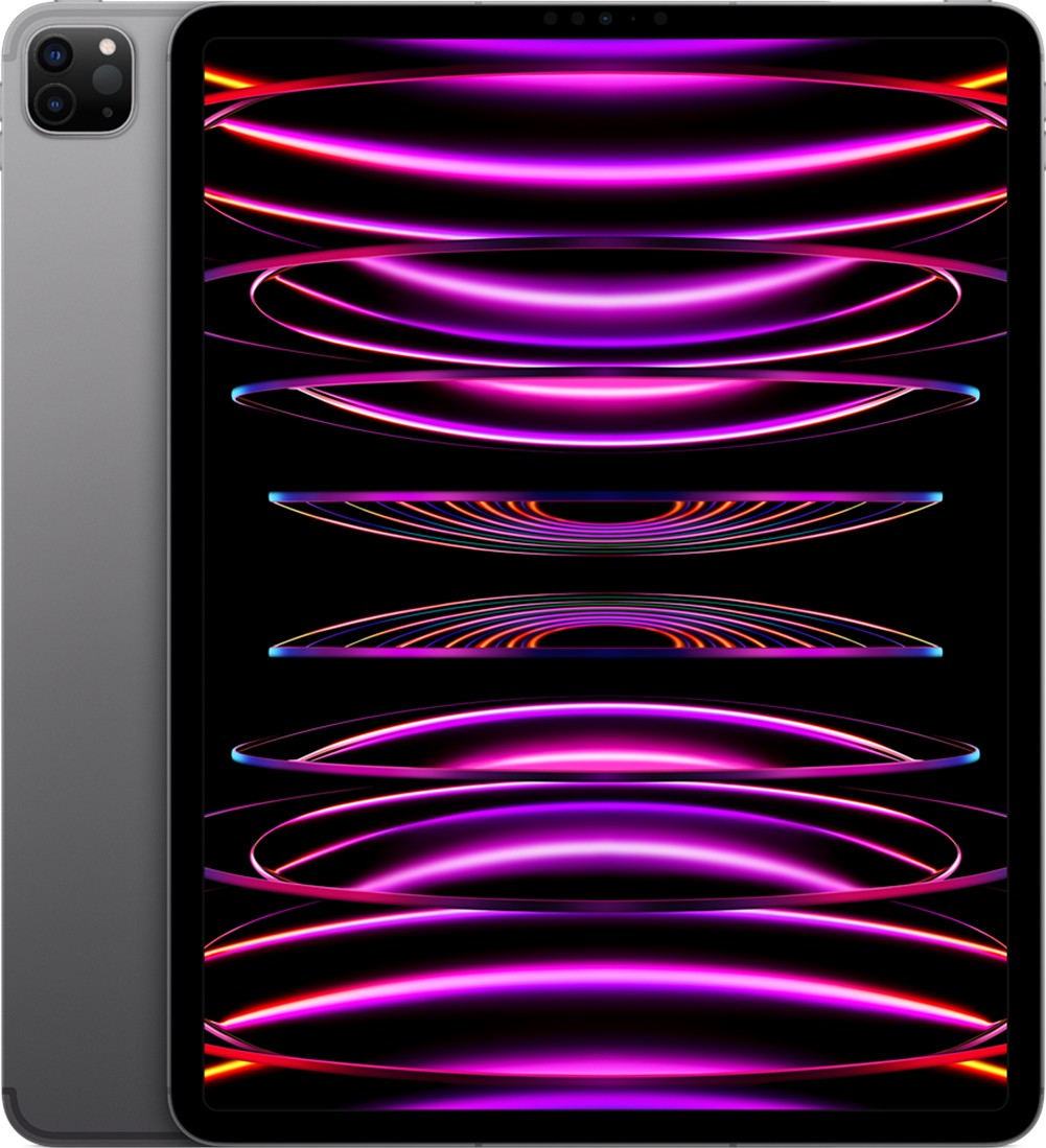 Obnovljen iPad Pro 6 12.9" (256GB Wifi) Razred A, Space Gray