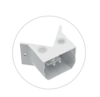 GTV senzor gibanja IR, stenski 180°, bel