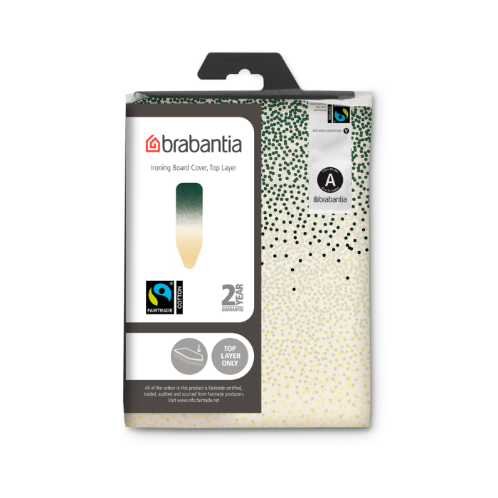 Brabantia prevleka in podloga za likalno desko C 8mm 110x30cm Pozabljena oaza