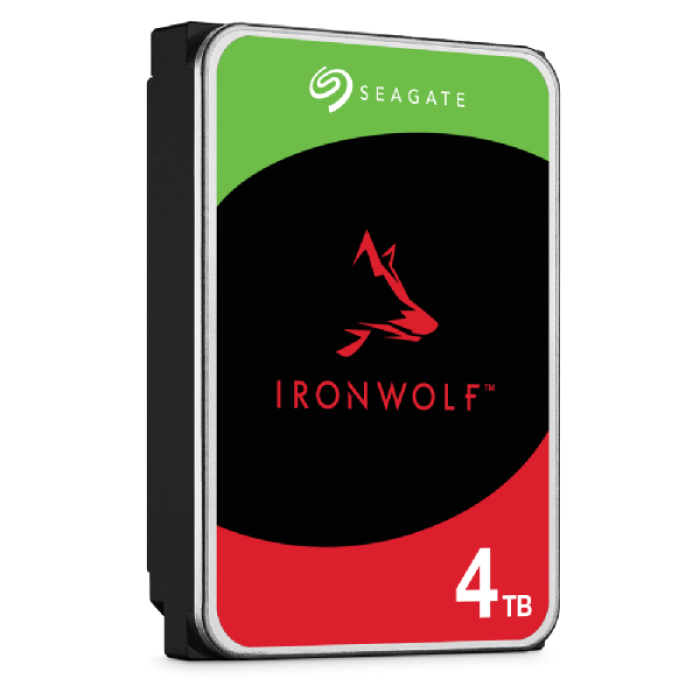 Seagate 4TB IronWolf 3,5" SATA 6Gb/s 5400rpm 256MB HDD disk