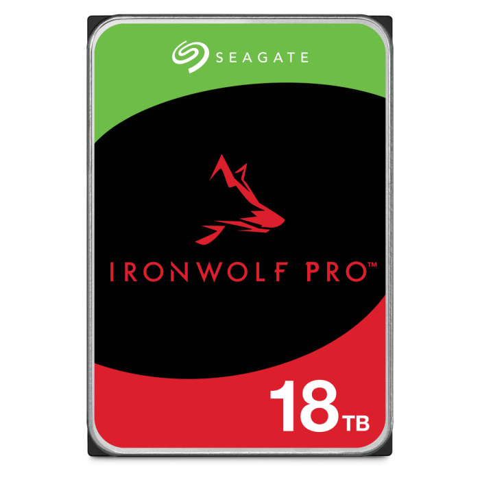 Seagate 18TB IronWolf Pro 3,5" SATA 6Gb/s 7200rpm 256MB HDD disk