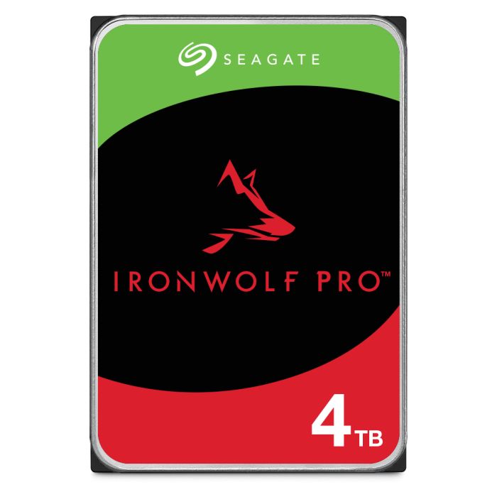 Seagate 4TB IronWolf PRO 3,5" SATA 6Gb/s 7200rpm 256MB HDD disk