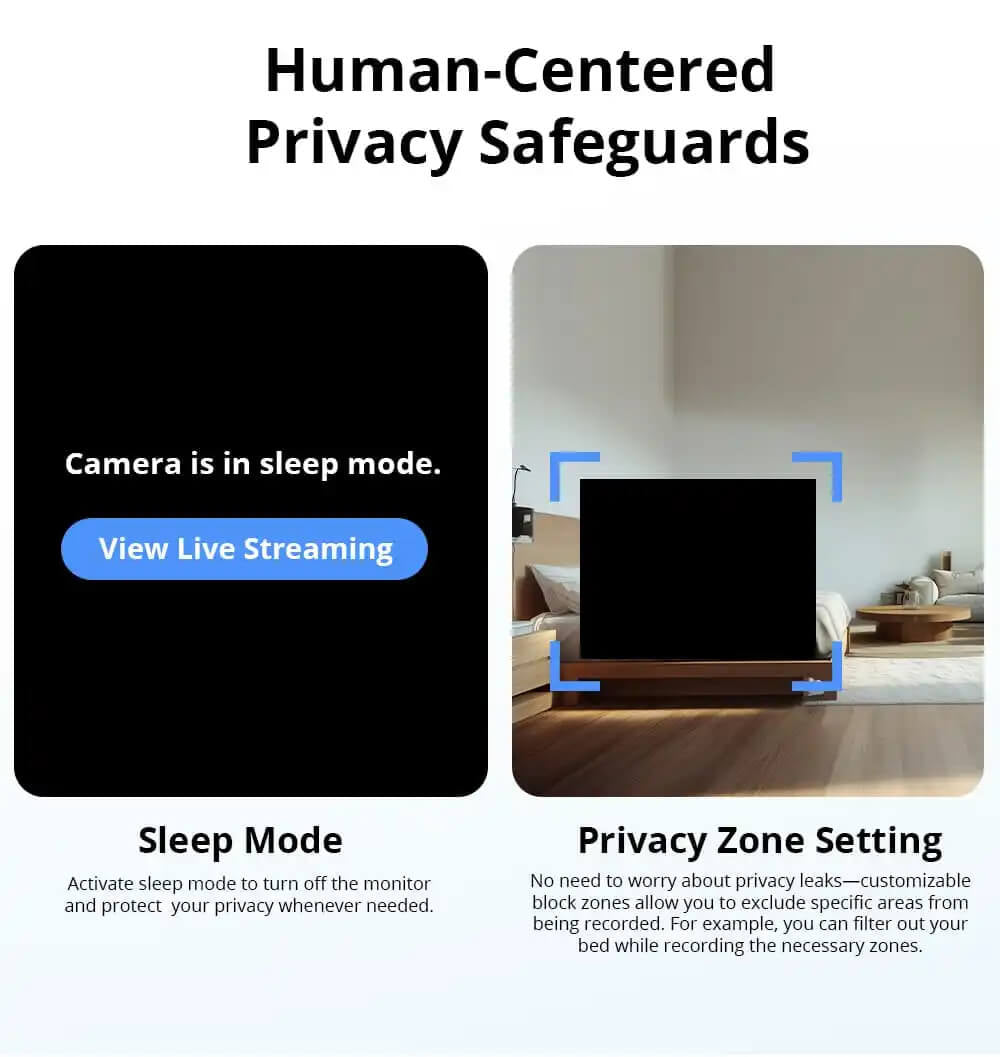 SONOFF notranja videonadzorna kamera CAM-S2, 1080P, Wi-Fi