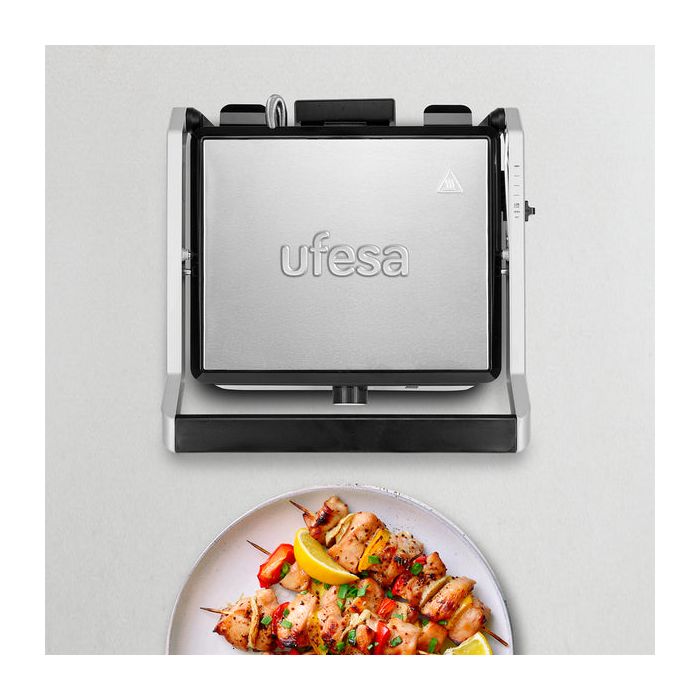 Ufesa Press Grill Jaya 2000 – električni kontaktni žar, 2000 W, z 180°