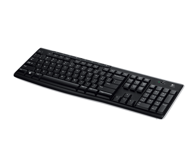Logitech brezžična tipkovnica K270, Unifying, SLO gravura