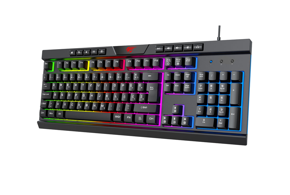 HAVIT Gamenote USB tipkovnica HV-KB500L / SLO
