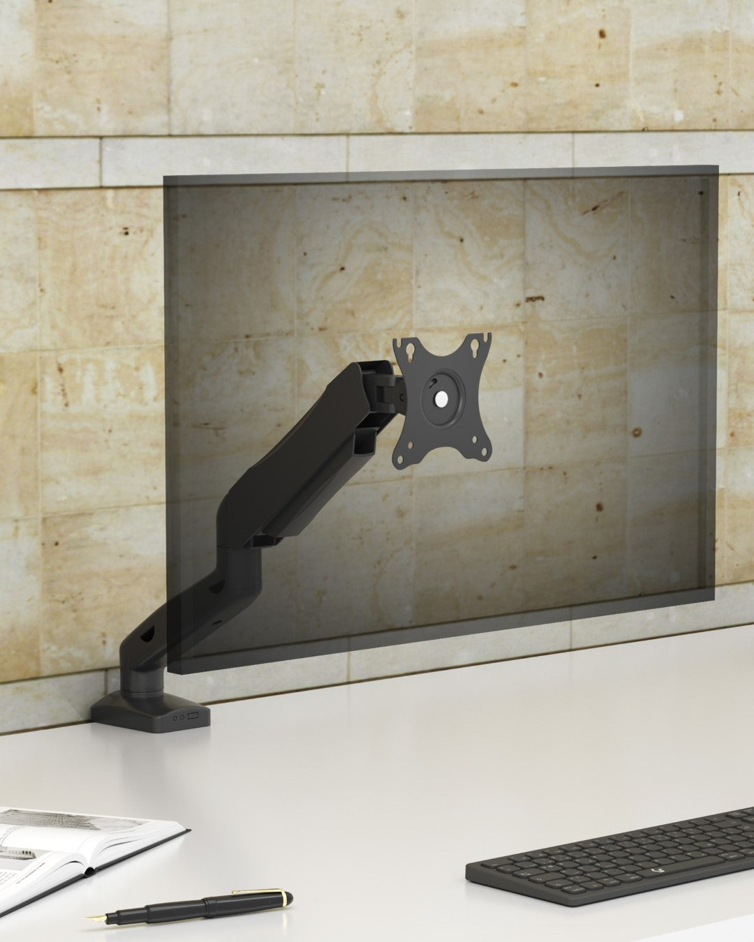 Icybox IB-MS203-T mizni nosilec za monitor do teže 9kg