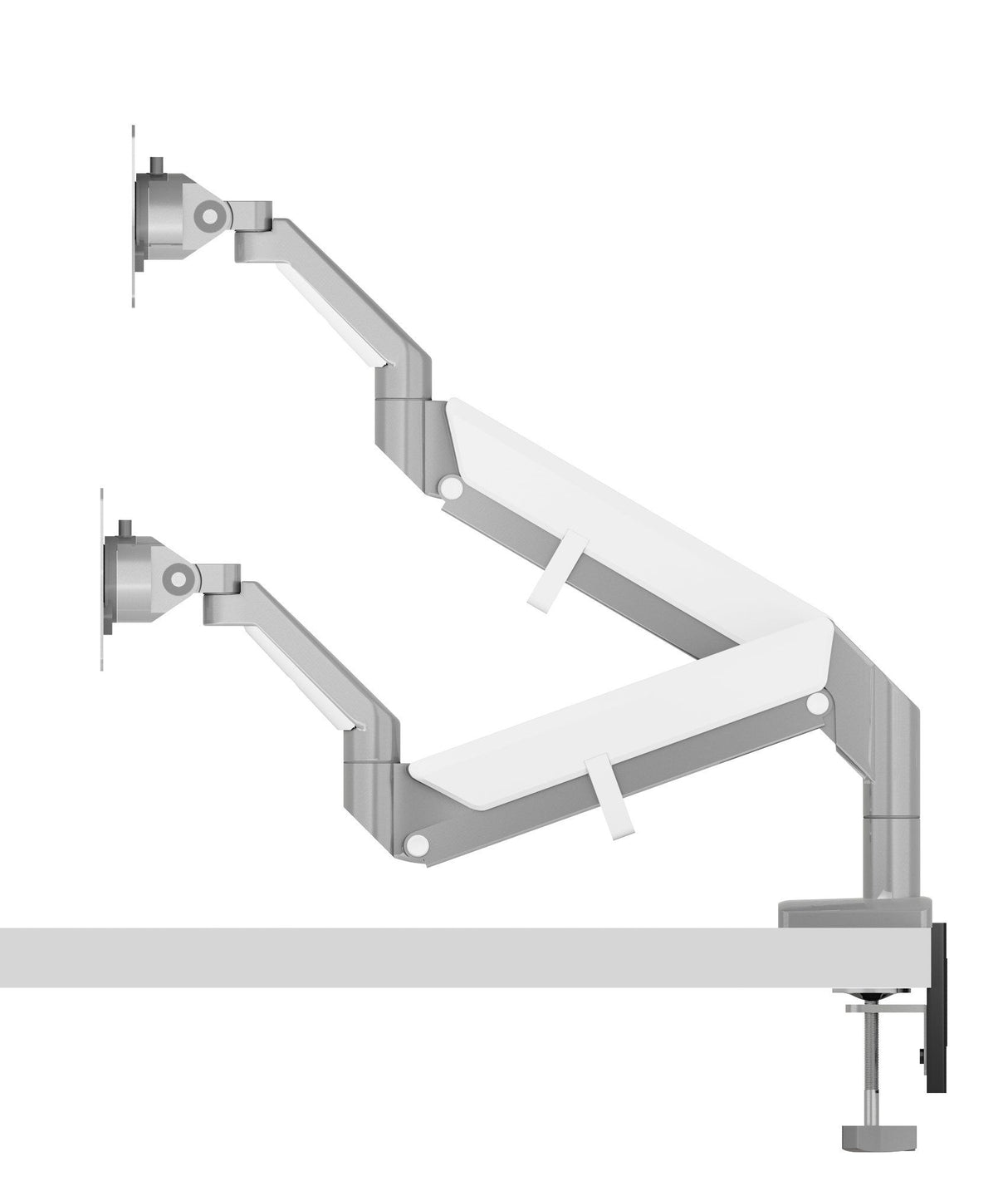 Icybox IB-MS514-TSS dvojni mizni nosilec za monitorja do 32"