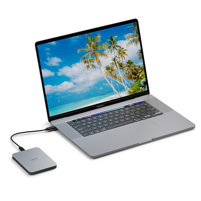 LaCie 2TB Mobile Drive Secure 2,5" USB-C zunanji HDD disk z enkripcijo