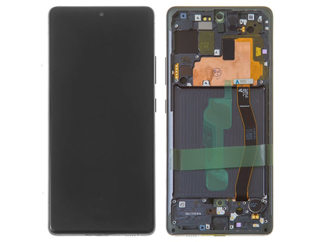 SAMSUNG GALAXY S10 LITE TOUCH+LCD+FRAME BLACK SERVICE PACK