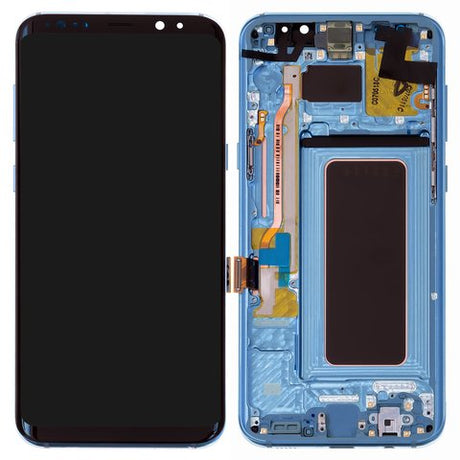 SAMSUNG G955F GALAXY S8 PLUS TOUCH+LCD+FRAME BLUE SERVICE PACK