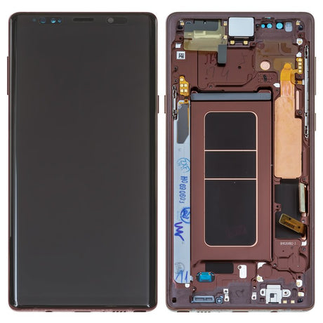 SAMSUNG NOTE 9 TOUCH+LCD+FRAME BROWN ORIGINAL SERVICE PACK